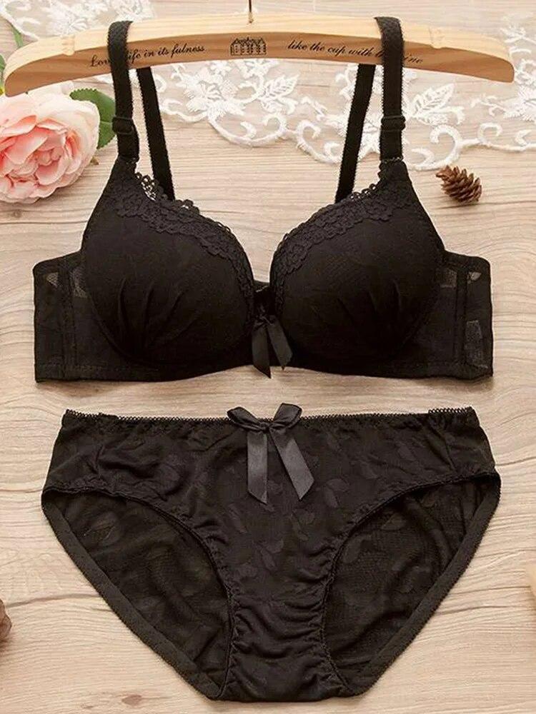 Women's fancy & Soft Matriyal Sexy Bra & Panty Set (Pack of 6)