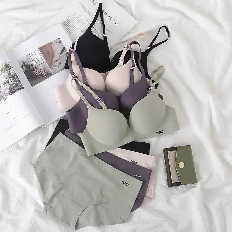 Women's fancy & Comfort Sexy Bra & Panty Set (Pack of 4)