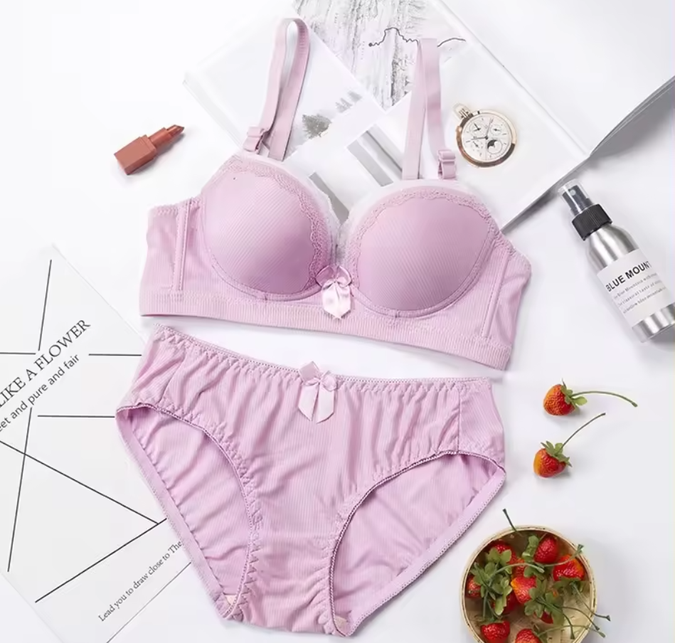 Women's fancy & Soft Matriyal Sexy Bra & Panty Set (Pack of 6)