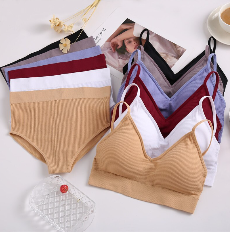 Women's fancy & Soft Matriyal Sexy Bra & Panty Set (Pack of 6)