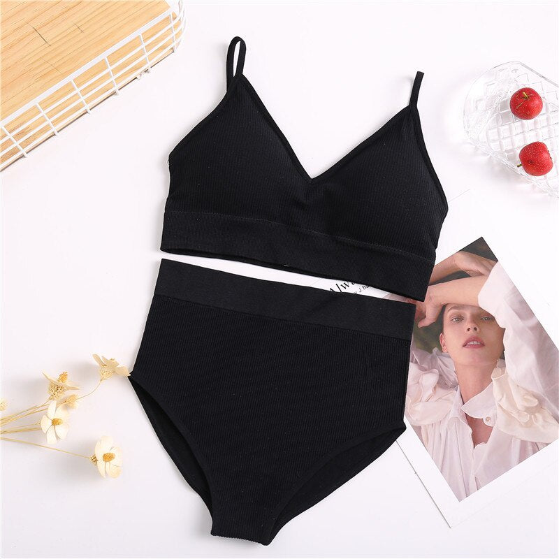Women's fancy & Soft Matriyal Sexy Bra & Panty Set (Pack of 6)