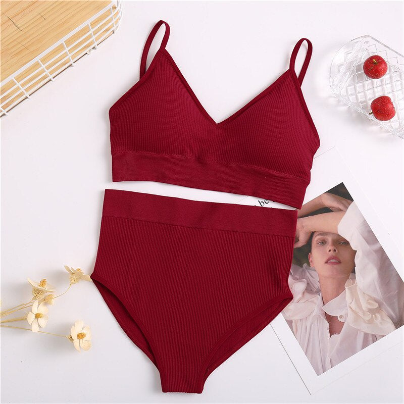 Women's fancy & Soft Matriyal Sexy Bra & Panty Set (Pack of 6)