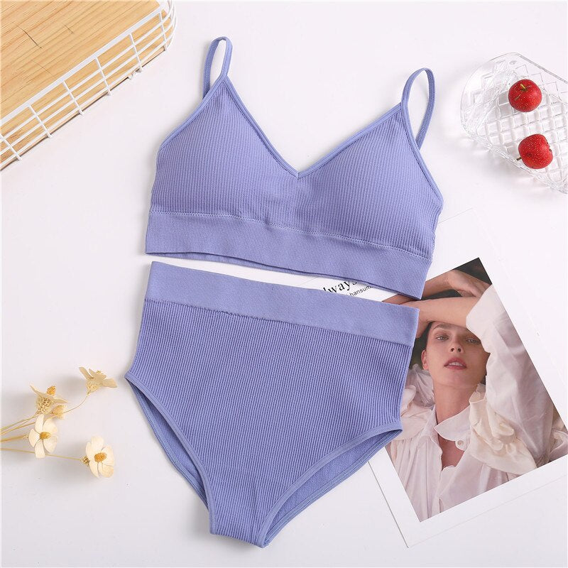Women's fancy & Soft Matriyal Sexy Bra & Panty Set (Pack of 6)