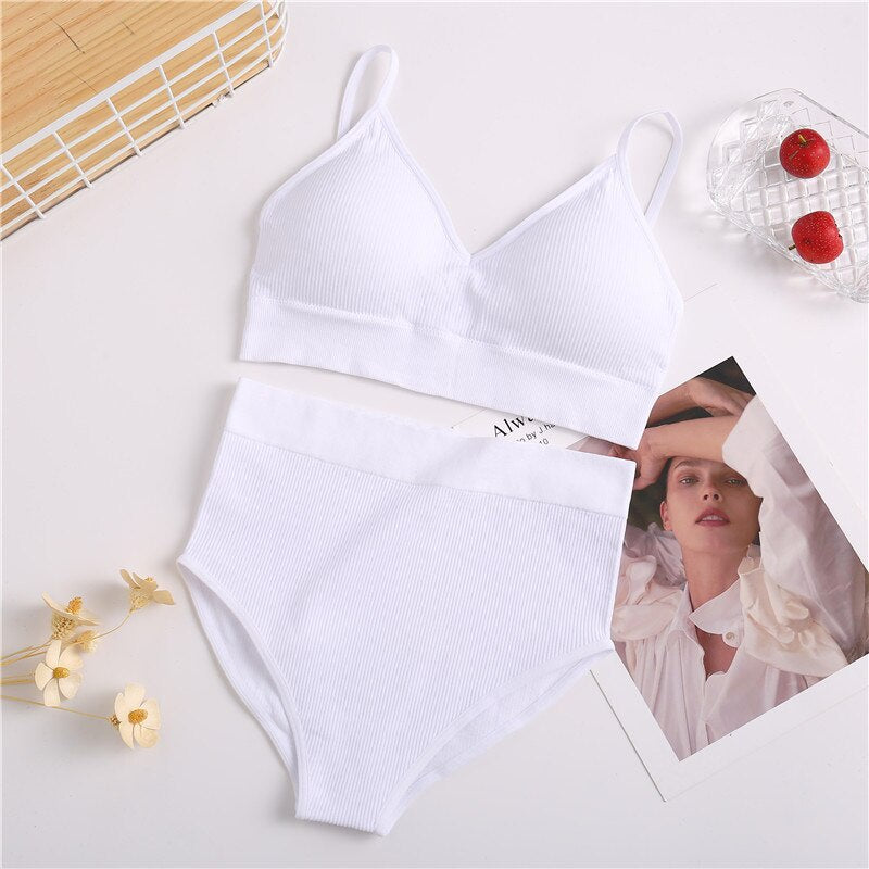 Women's fancy & Soft Matriyal Sexy Bra & Panty Set (Pack of 6)