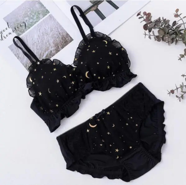 Women's fancy & Soft Matriyal Sexy Bra & Panty Set (Pack of 4)