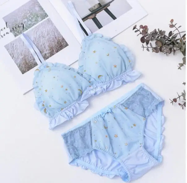 Women's fancy & Soft Matriyal Sexy Bra & Panty Set (Pack of 4)