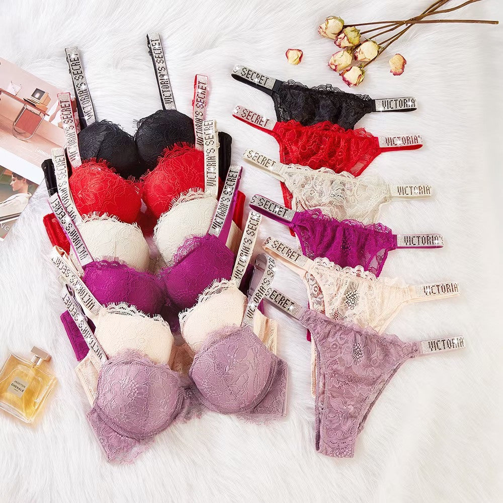 Women's fancy & Soft Matriyal Sexy Bra & Panty Set (Pack of 6)