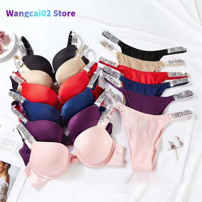 Women's fancy & Soft Matriyal Sexy Bra & Panty Set (Pack of 6)