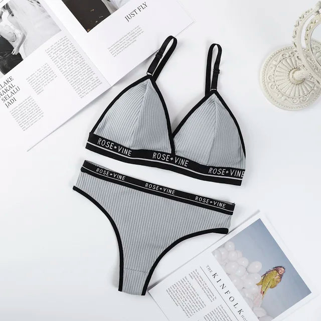 Women's fancy & Soft Matriyal Sexy Bra & Panty Set (Pack of 6)