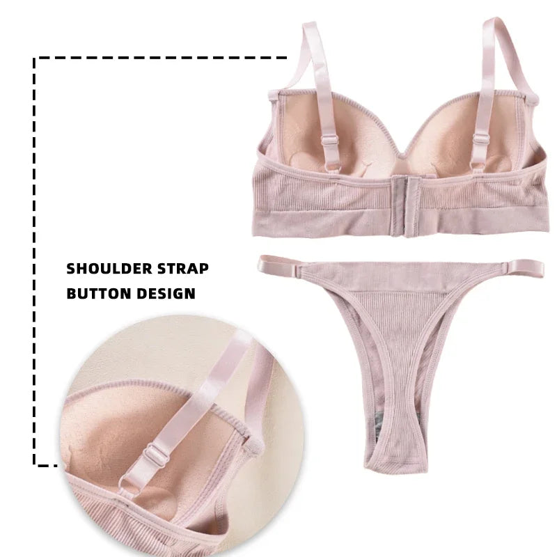 Women's fancy & Soft Matriyal Sexy Bra & Panty Set (Pack of 6)