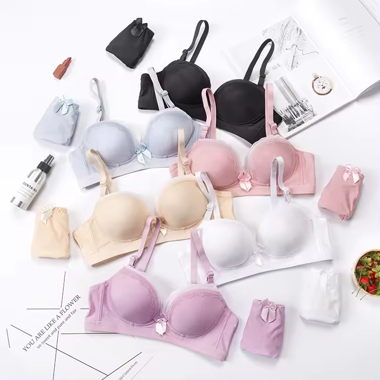 Women's fancy & Soft Matriyal Sexy Bra & Panty Set (Pack of 6)