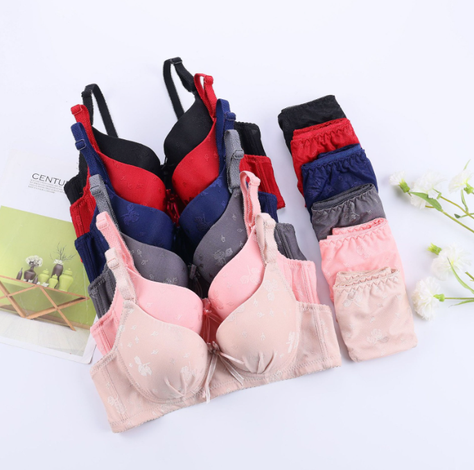 Women's fancy & Soft Matriyal Sexy Bra & Panty Set (Pack of 6)