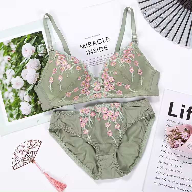 Women's fancy & Soft Matriyal Sexy Bra & Panty Set (Pack of 4)
