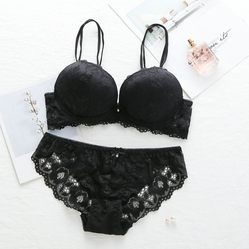Women's fancy & Soft Matriyal Sexy Bra & Panty Set (Pack of 4)