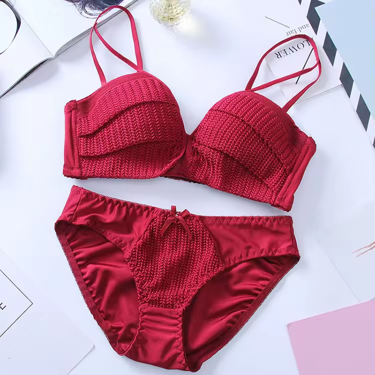 Women's fancy & Soft Matriyal Sexy Bra & Panty Set (Pack of 4)