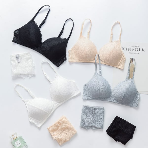 Women's fancy & Soft Matriyal Sexy Bra & Panty Set (Pack of 4)