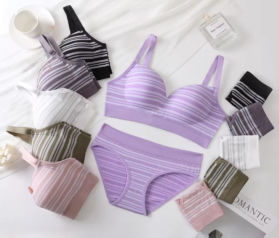 Women's fancy & Soft Matriyal Sexy Bra & Panty Set (Pack of 6)
