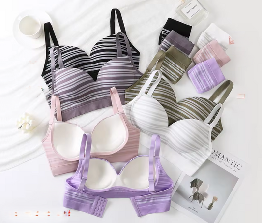 Women's fancy & Soft Matriyal Sexy Bra & Panty Set (Pack of 6)