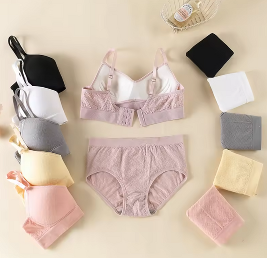 Women's fancy & Soft Matriyal Sexy Bra & Panty Set (Pack of 6)