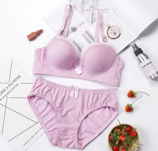 Women's fancy & Soft Matriyal Sexy Bra & Panty Set (Pack of 6)