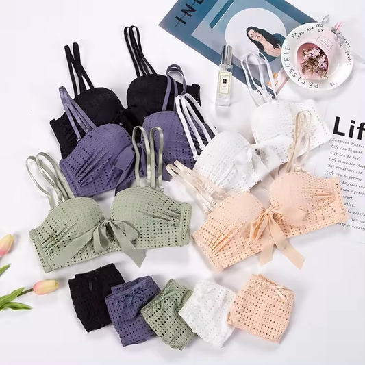Women's fancy & Soft Matriyal Sexy Bra & Panty Set (Pack of 5)