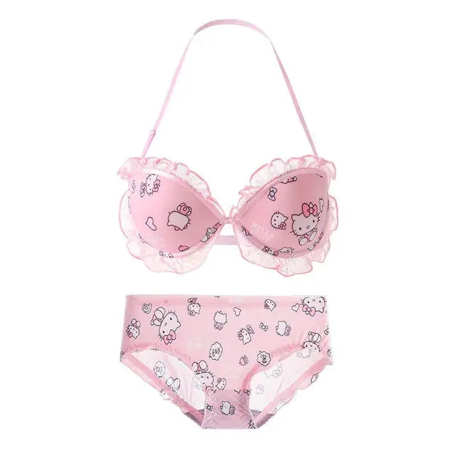 Women's fancy & Soft Matriyal Sexy Bra & Panty Set (Pack of 4)