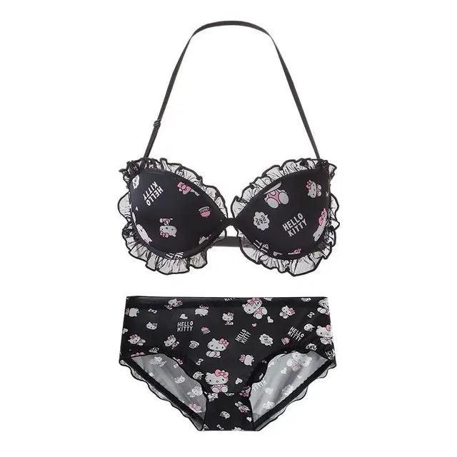 Women's fancy & Soft Matriyal Sexy Bra & Panty Set (Pack of 4)