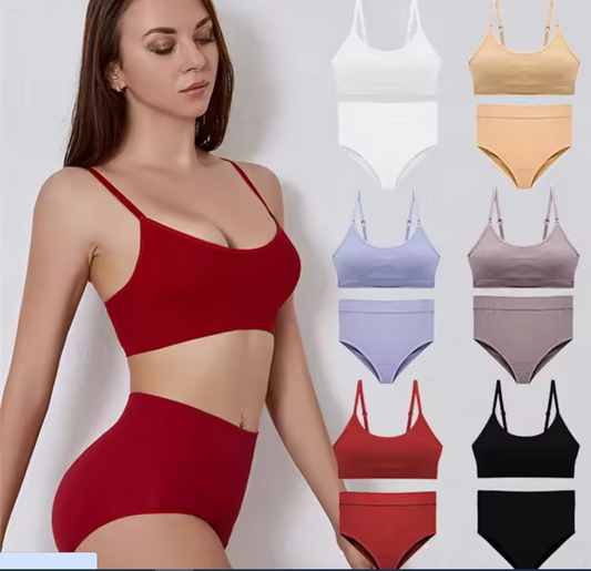 Women's fancy & Soft Matriyal Sexy Bra & Panty Set (Pack of 6)