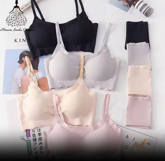 Women's fancy & Soft Matriyal Sexy Bra & Panty Set (Pack of 4)