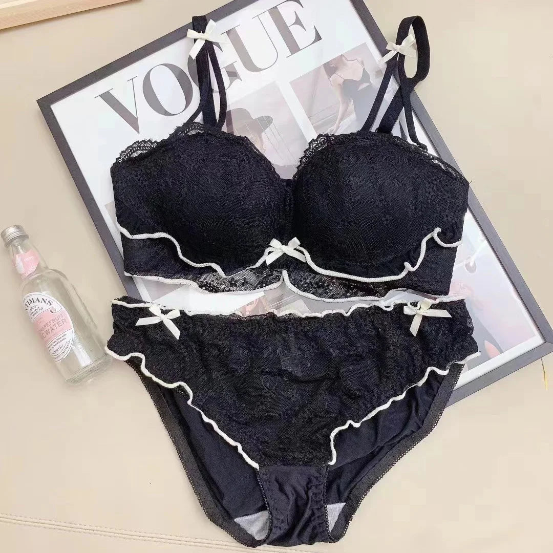 Women's fancy & Soft Matriyal Sexy Bra & Panty Set (Pack of 4)