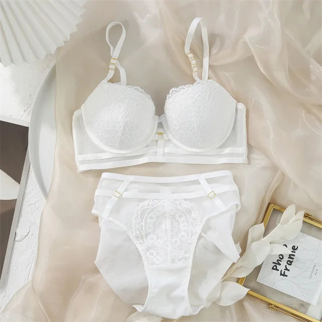 Women's fancy & Soft Matriyal Sexy Bra & Panty Set (Pack of 4)