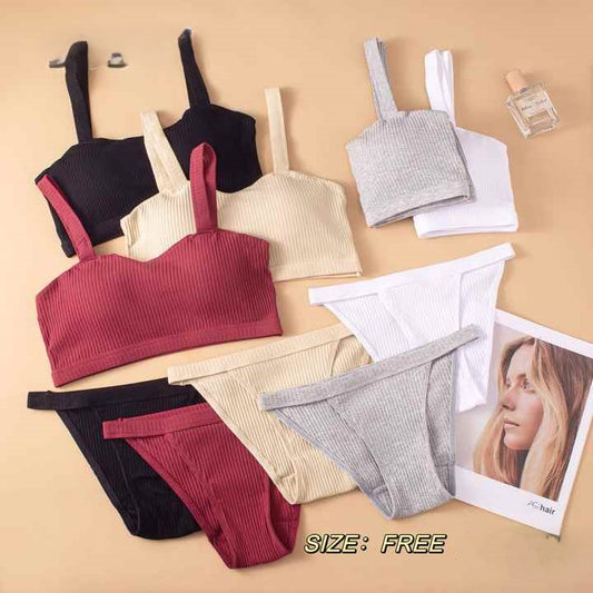 Women's fancy & Soft Matriyal Sexy Bra & Panty Set (Pack of 5)