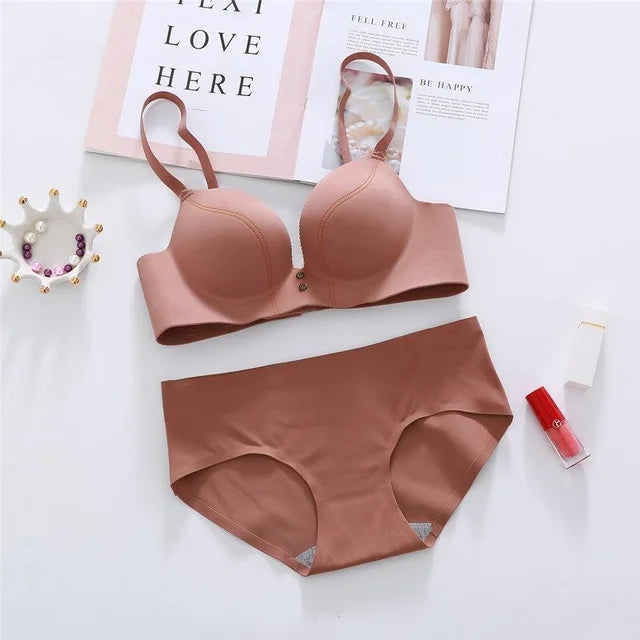 Women's fancy & Soft Matriyal Sexy Bra & Panty Set (Pack of 4)