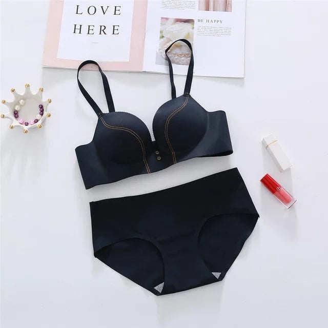 Women's fancy & Soft Matriyal Sexy Bra & Panty Set (Pack of 4)
