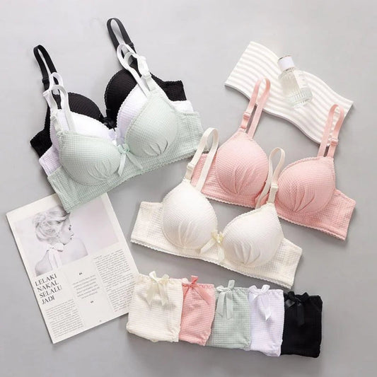 Women's fancy & Soft Matriyal Sexy Bra & Panty Set (Pack of 5)