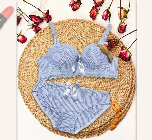 Women's fancy & Soft Matriyal Sexy Bra & Panty Set (Pack of 5)