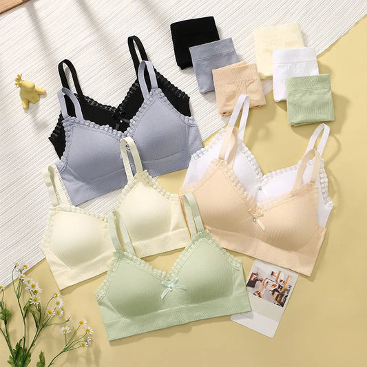 Women's fancy & Soft Matriyal Sexy Bra & Panty Set (Pack of 6)
