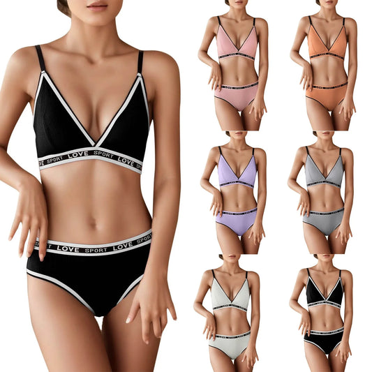 Women's fancy & Soft Matriyal Sexy Bra & Panty Set (Pack of 6)
