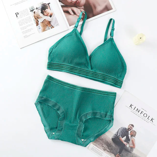 Women's fancy & Soft Matriyal Sexy Bra & Panty Set (Pack of 6)