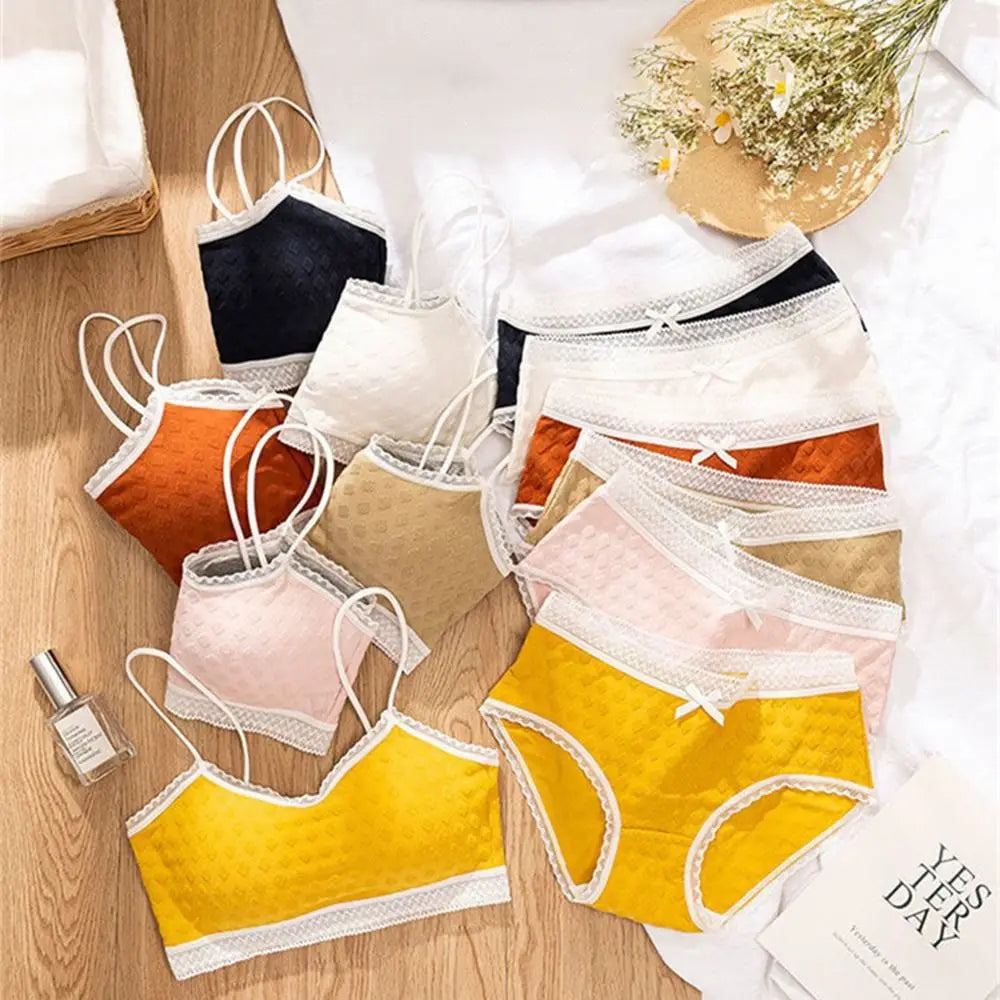 Women's fancy & Soft Matriyal Sexy Bra & Panty Set (Pack of 6)