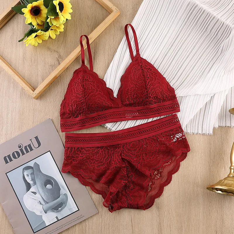 Women's fancy & Soft Matriyal Sexy Bra & Panty Set (Pack of 6)