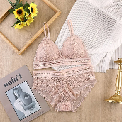 Women's fancy & Soft Matriyal Sexy Bra & Panty Set (Pack of 6)