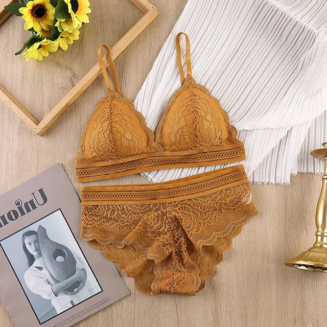 Women's fancy & Soft Matriyal Sexy Bra & Panty Set (Pack of 6)