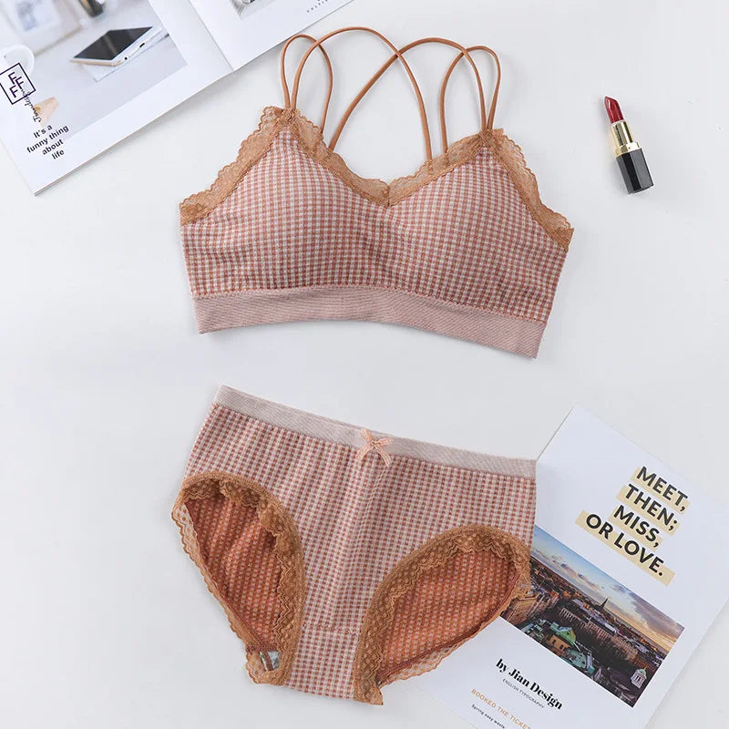 Women's fancy & Soft Matriyal Sexy Bra & Panty Set (Pack of 6)