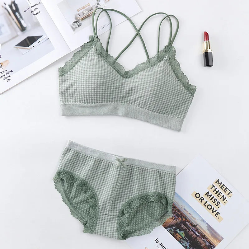 Women's fancy & Soft Matriyal Sexy Bra & Panty Set (Pack of 6)