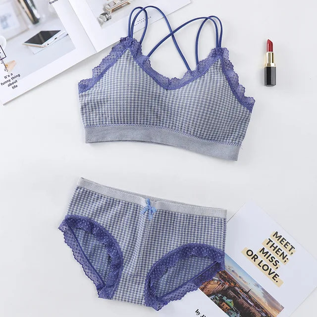 Women's fancy & Soft Matriyal Sexy Bra & Panty Set (Pack of 6)