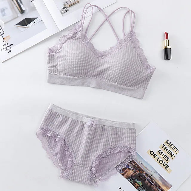 Women's fancy & Soft Matriyal Sexy Bra & Panty Set (Pack of 6)