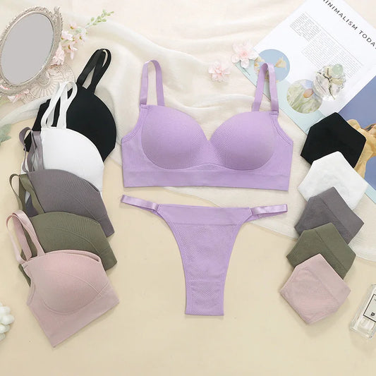 Women's fancy & Soft Matriyal Sexy Bra & Panty Set (Pack of 6)