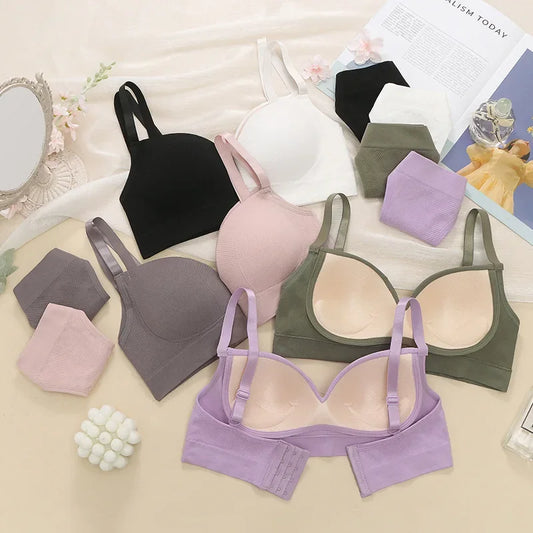 Women's fancy & Soft Matriyal Sexy Bra & Panty Set (Pack of 6)