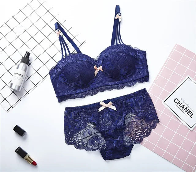 Women's fancy & Soft Matriyal Sexy Bra & Panty Set (Pack of 6)